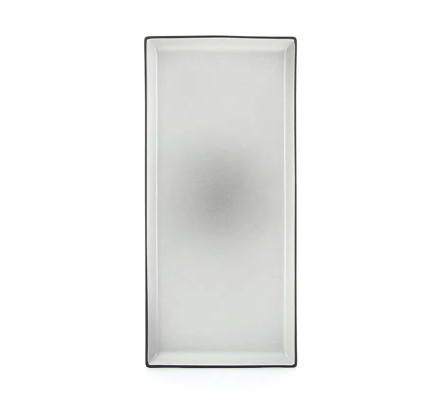 EQUINOXE RECHTECKIGE PLATTE/RECHTECKIGER TELLER 32,5 cm Pfeffer