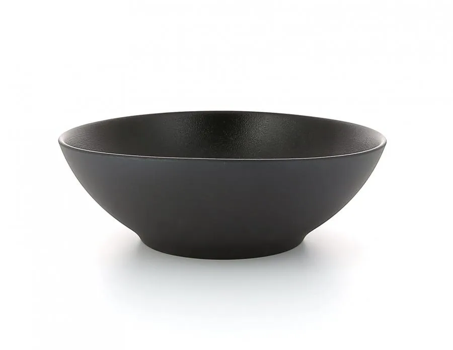 EQUINOXE SUPPENSCHÜSSEL/COUPTELLER 19CM Gusseisener optik