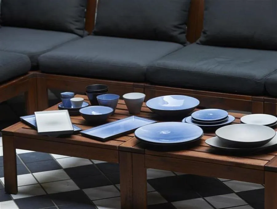 EQUINOXE SUPPENSCHÜSSEL/COUPTELLER 24CM Cirrusblau