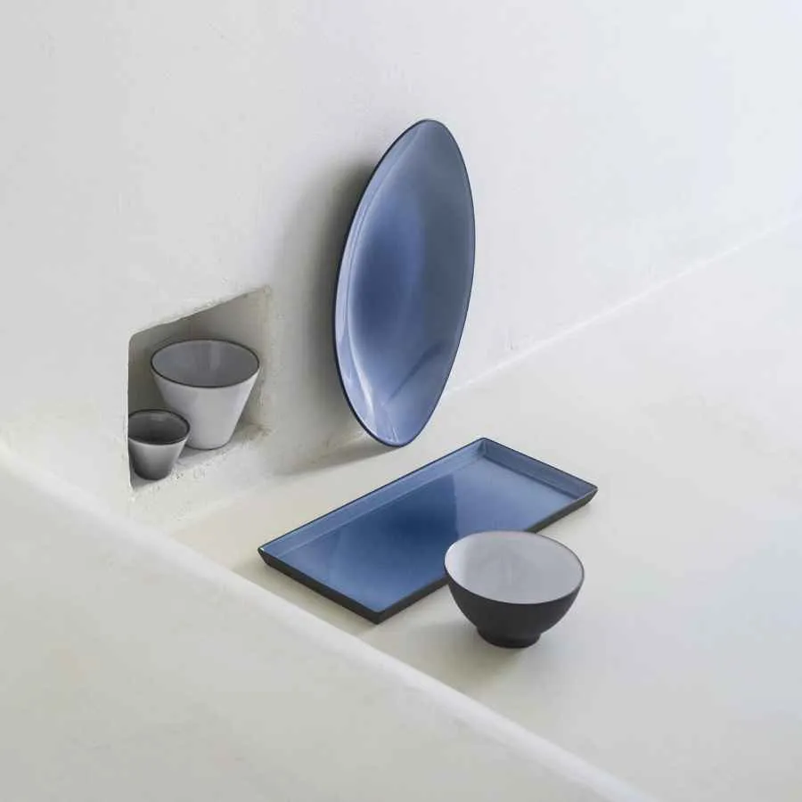 EQUINOXE REISSCHALE/DESSERTSCHALE 30 cl Cirrusblau