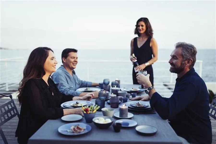 EQUINOXE SCHALE 5 cl Gusseisener optik