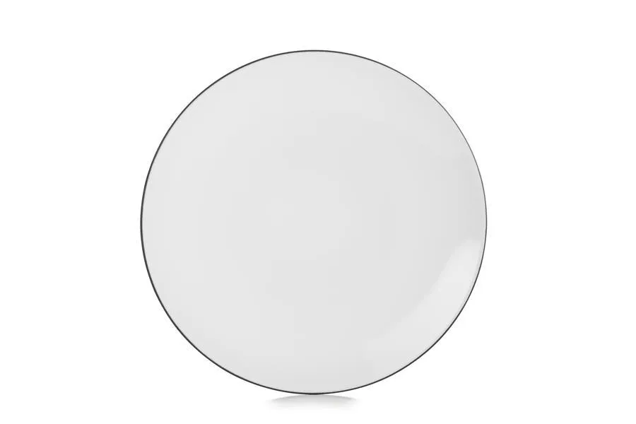 EQUINOXE FLACHER TELLER/PLATZTELLER 31,5 cm Weiss Kumulus EQUINOXE FLACHER TELLER/PLATZTELLER 31,5 cm Weiss Kumulus