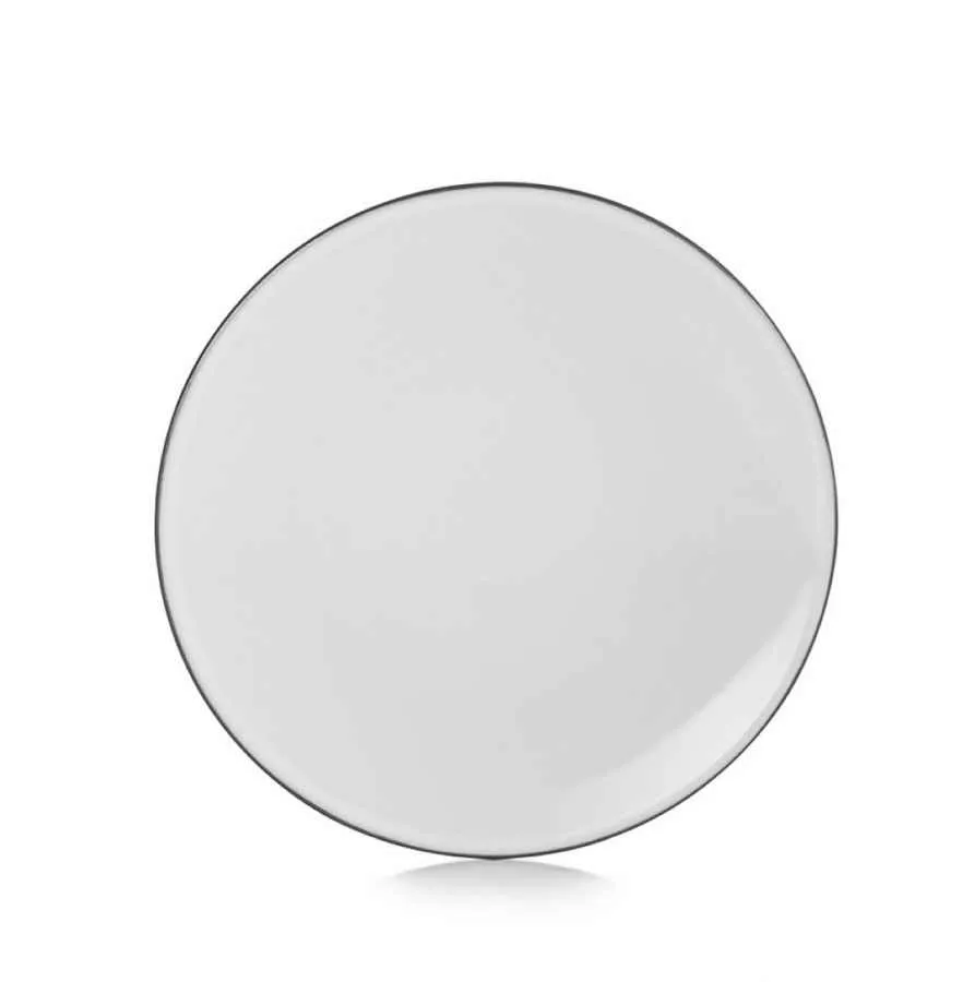 EQUINOXE FLACHER TELLER/BROTTELLER 16 cm Weiss Kumulus