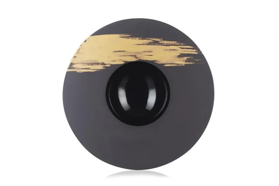 SPHERE KUGEL-TELLER Schwarz Real gold Tempo 1 SPHERE KUGEL-TELLER Schwarz Real gold Tempo 1
