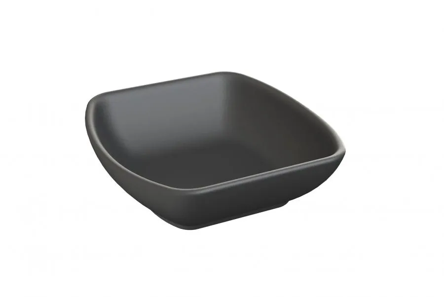 SCHAELCHEN 8 cm / flach gusseisen Optik