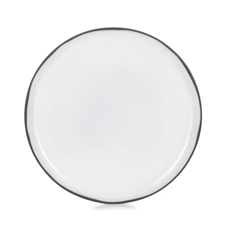 CARACTERE FLACHER TELLER 26 cm Kumuluswolke weiss CARACTERE FLACHER TELLER 26 cm Kumuluswolke weiss