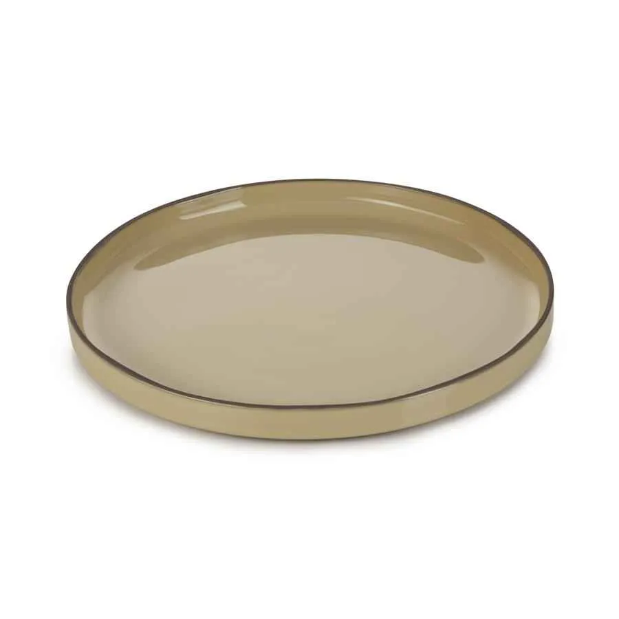 CARACTERE FLACHER TELLER 28 cm Muskatnuss CARACTERE FLACHER TELLER 28 cm Muskatnuss