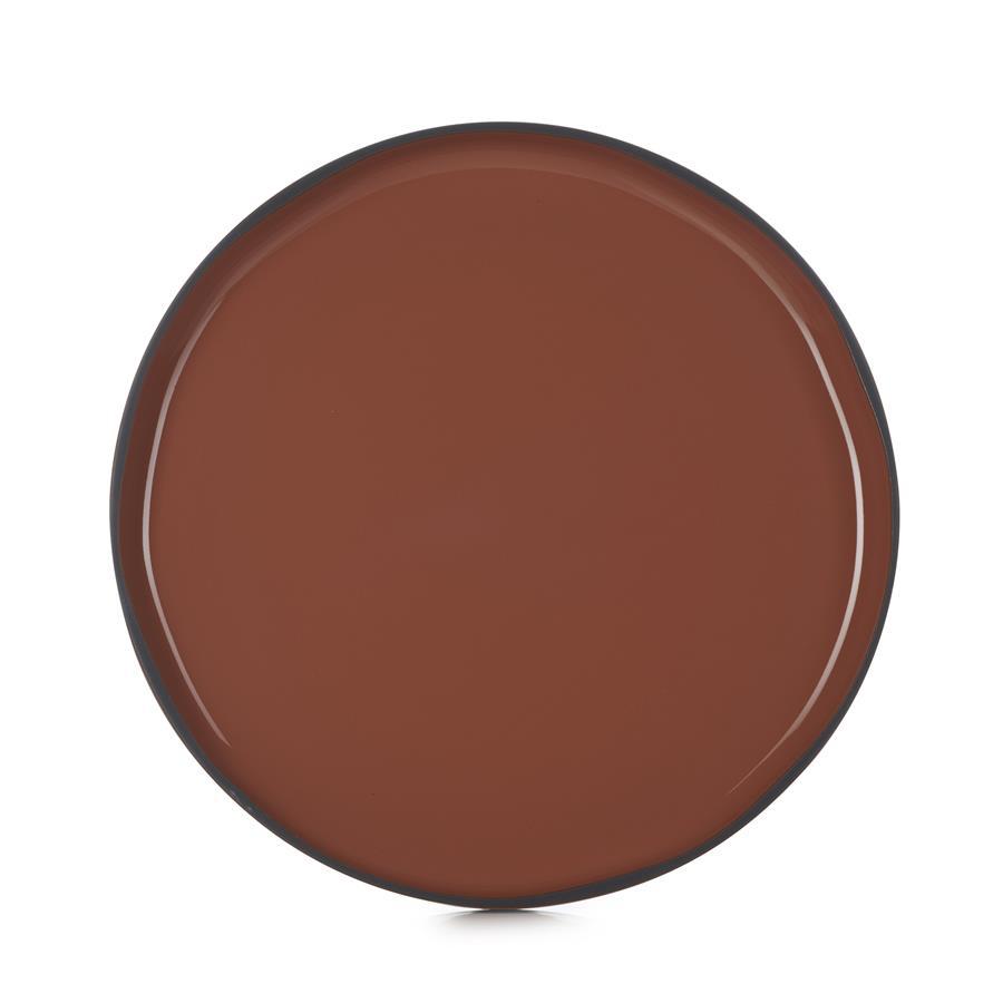 CARACTERE FLACHER TELLER 28 cm Zimt