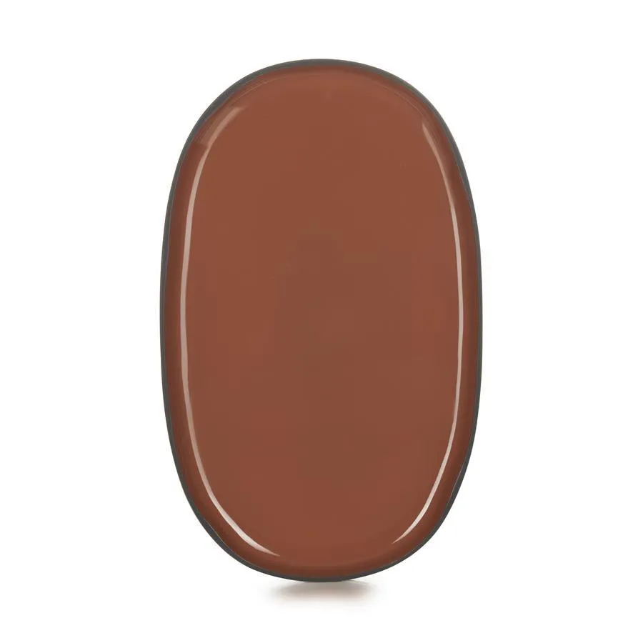 CARACTERE SERVIERTELLER 35,5 cm Zimt CARACTERE SERVIERTELLER 35,5 cm Zimt