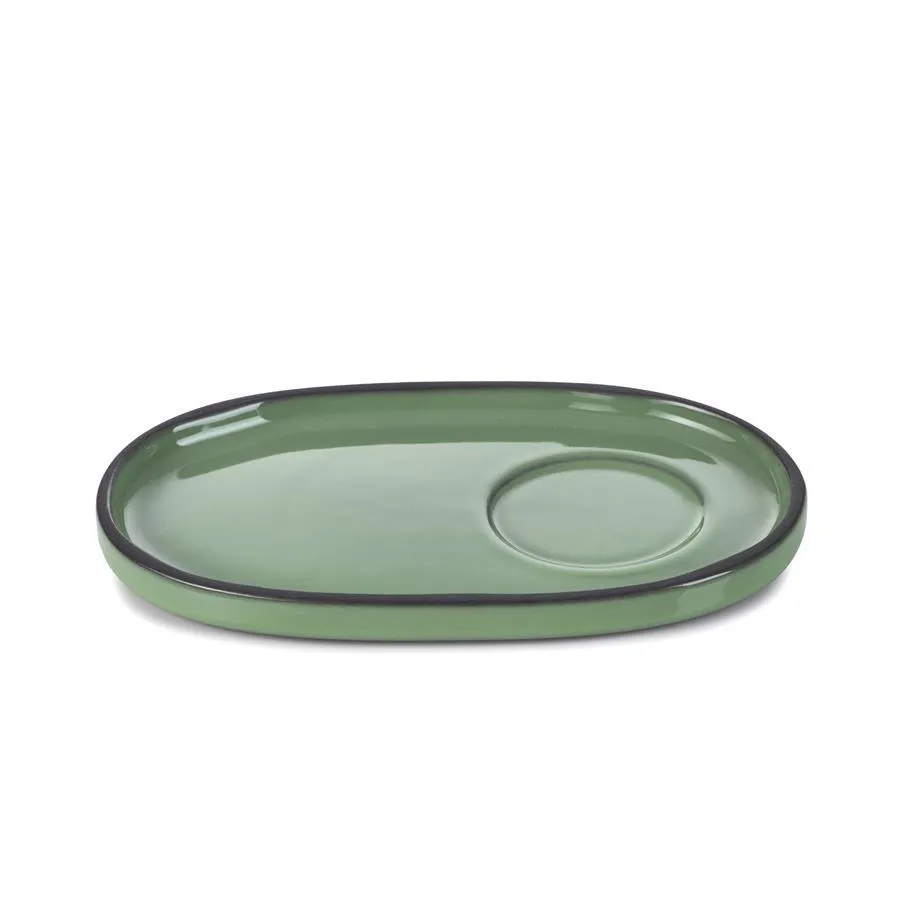 CARACTERE UNTERTASSE 13,5x8,3x1,2 cm Minze CARACTERE UNTERTASSE 13,5x8,3x1,2 cm Minze