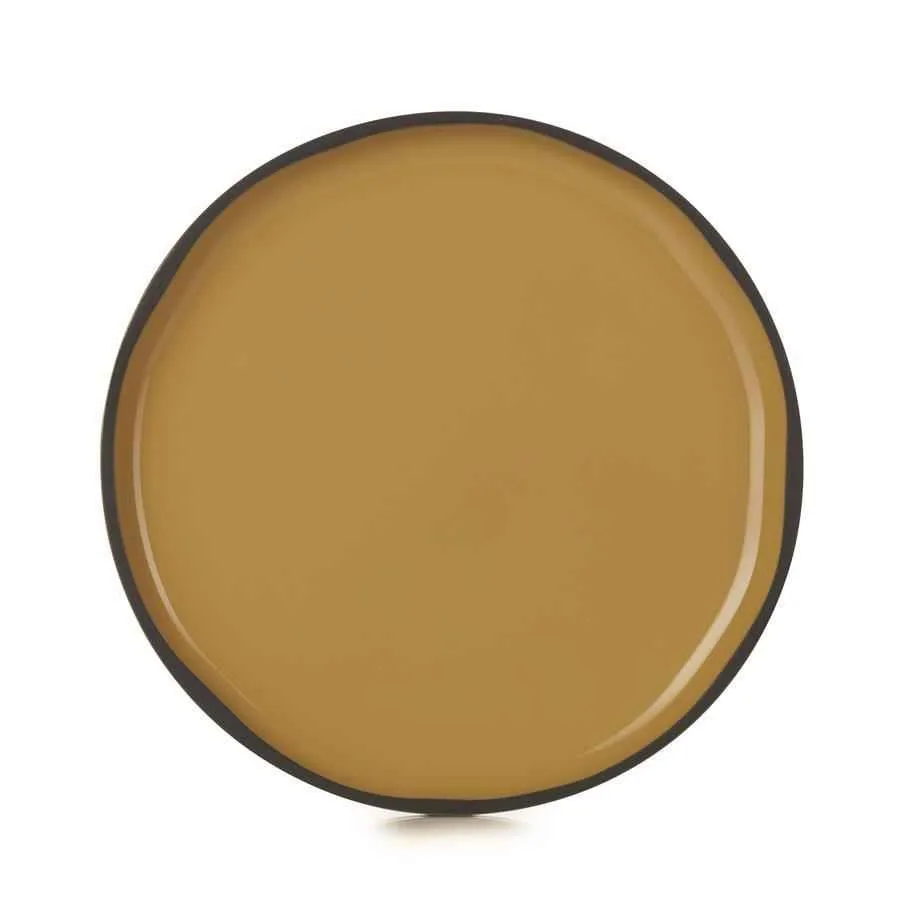 CARACTERE DESSERTTELLER 21 cm Kurkuma