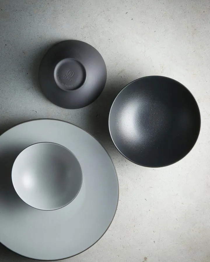 EQUINOXE BUFFETSCHALE, GROSS 33,5 cm Kumuluswolke weiss