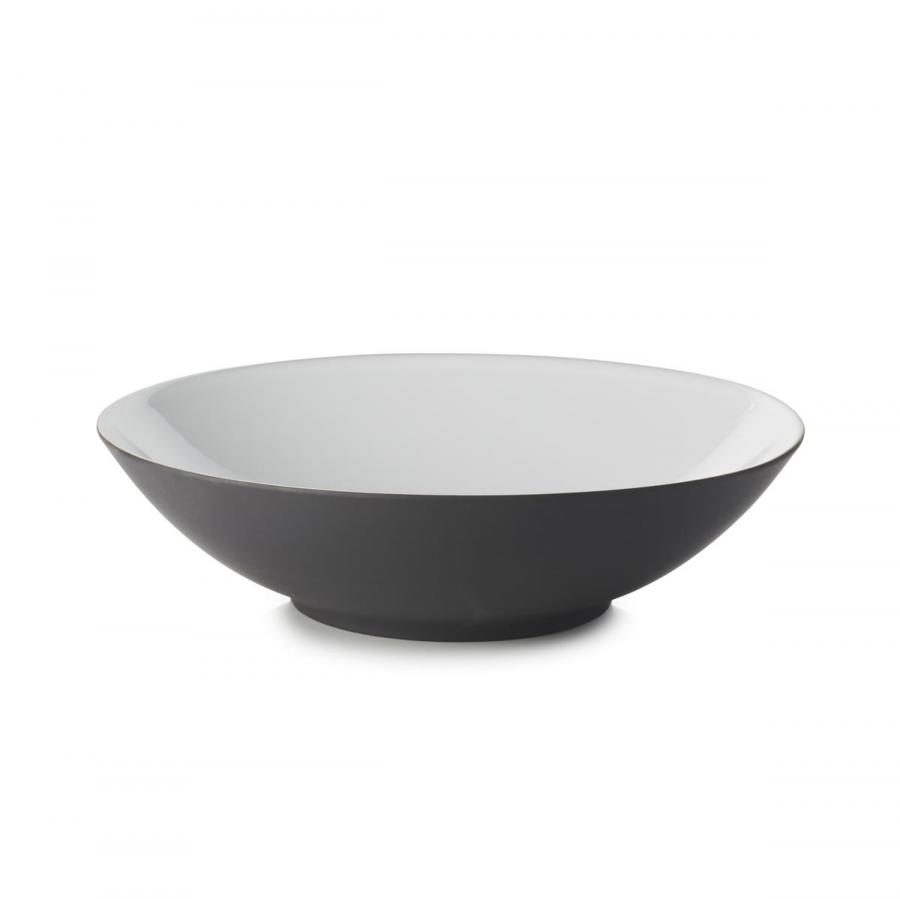 EQUINOXE FLACHER TELLER/BROTTELLER 16 cm Weiss Kumulus