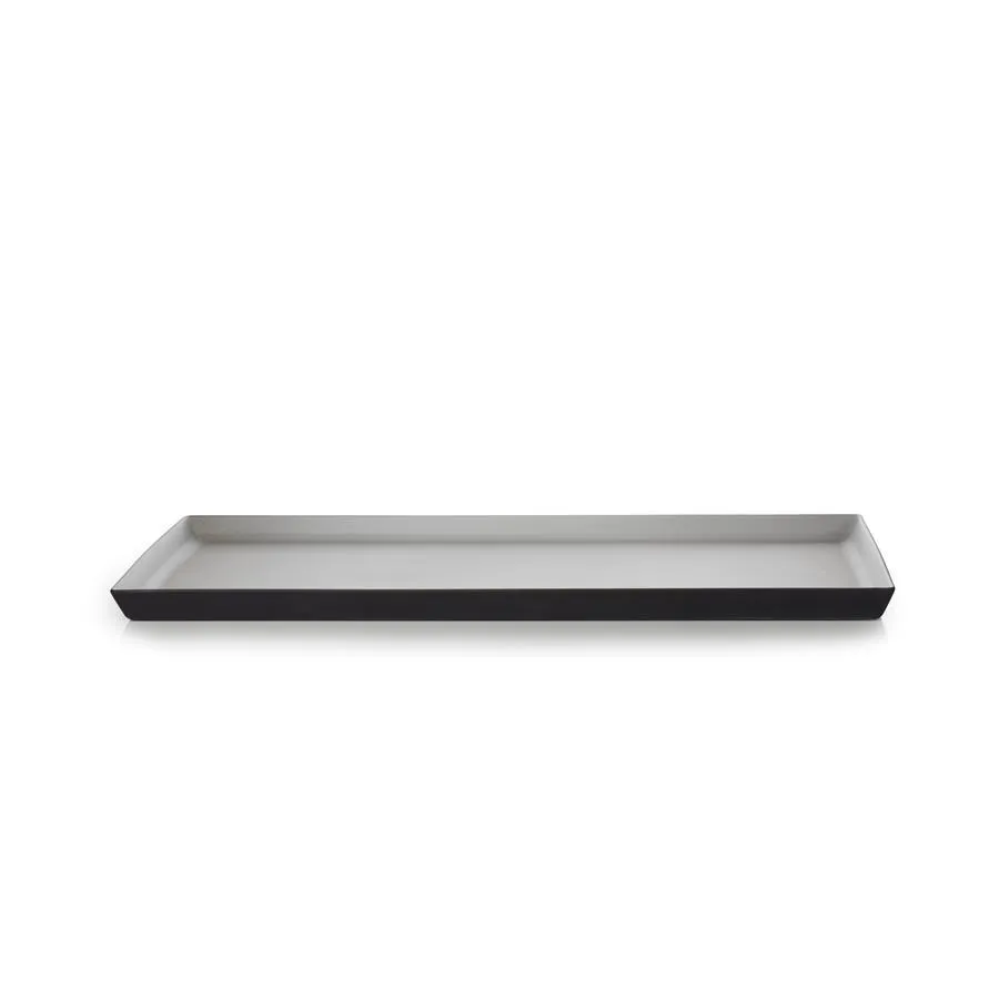 EQUINOXE RECHTECKIGE SERVIERPLATTE 55,5 cm Pfeffer