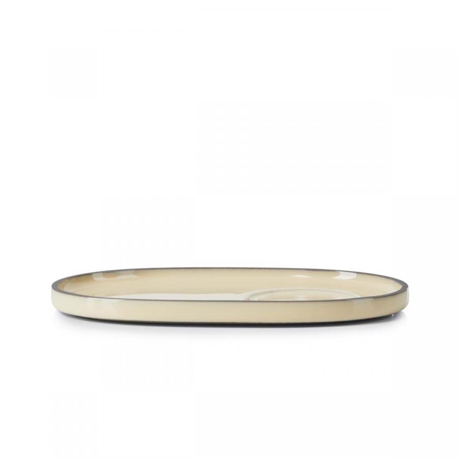 CARACTERE UNTERTASSE 18x11,1x1,5 cm Muskattnuss