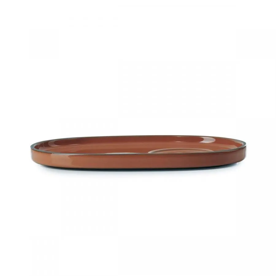 CARACTERE UNTERTASSE 18x11,1x1,5 cm Zimt CARACTERE UNTERTASSE 18x11,1x1,5 cm Zimt