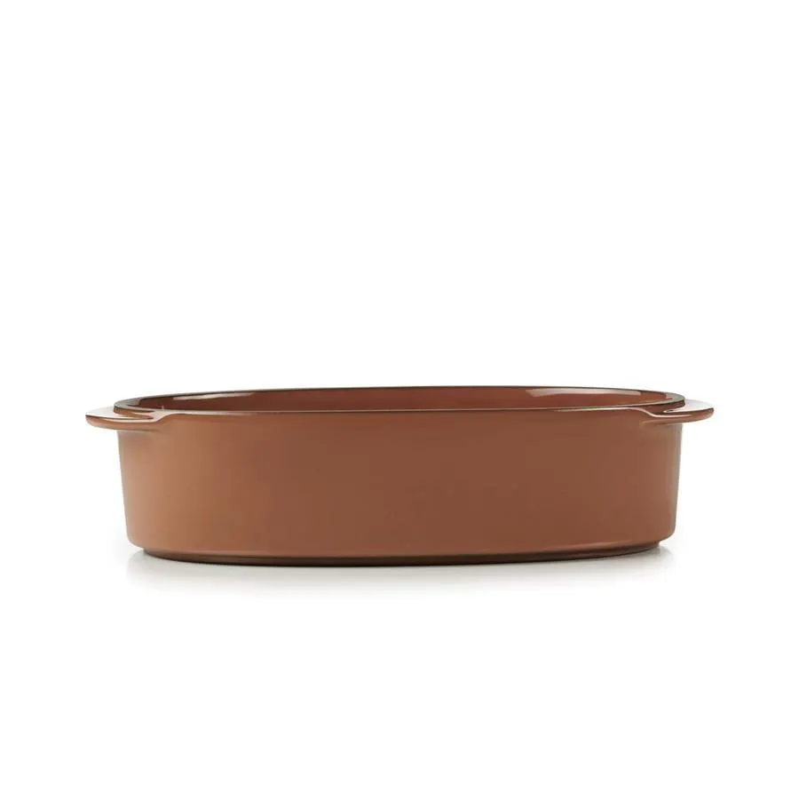 CARACTERE RECHTECKIGE Auflaufform 19 x 13 cm Zimt REVOL