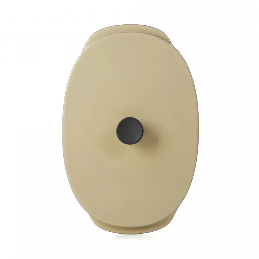 CARACTERE KASSEROLLE / AUFLAUFFORM MIT DECKEL 19 x 13 cm Muskatnuss REVOL