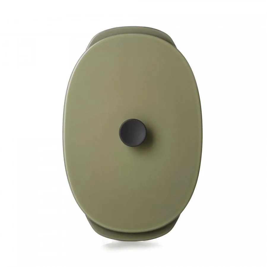 CARACTERE KASSEROLLE / AUFLAUFFORM MIT DECKEL 19 x 13 cm Kardamom REVOL