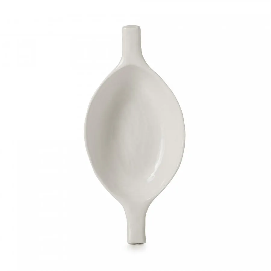 YLI POD-SCHAELCHEN 16 CM Alabaster Weiss