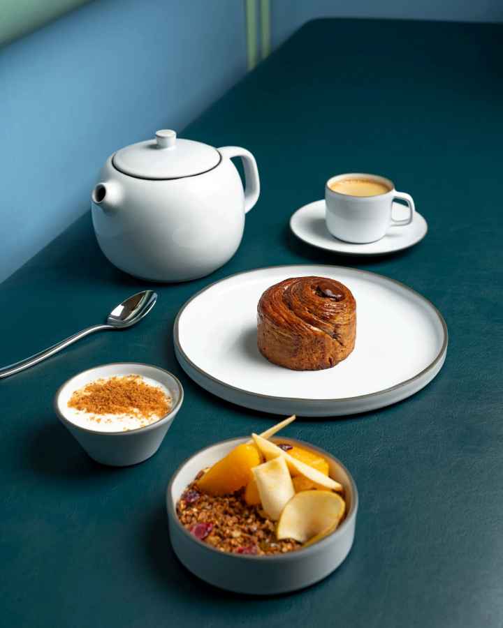 EQUINOXE TEETASSE MIT UNTERTASSE 200 ml Pfeffer