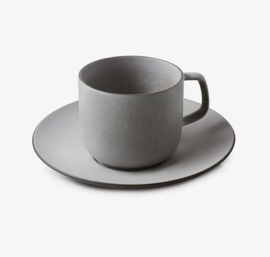 EQUINOXE TEETASSE MIT UNTERTASSE 200 ml Pfeffer