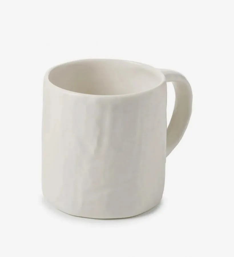 YLI MUG/ HENKELBECHER 33 CL Alabaster Weiss