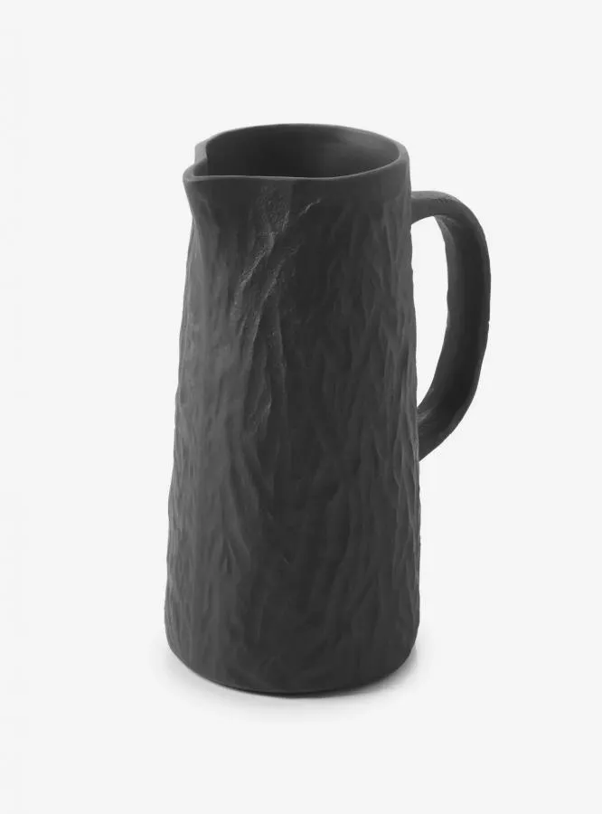 YLI WASSERKRUG/ PITCHER/ VASE 1,2 L Matt schiefer style
