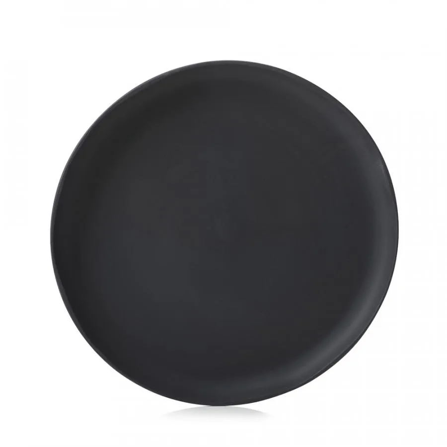 CARACTERE FLACHER TELLER 28 cm Matt schiefer styl