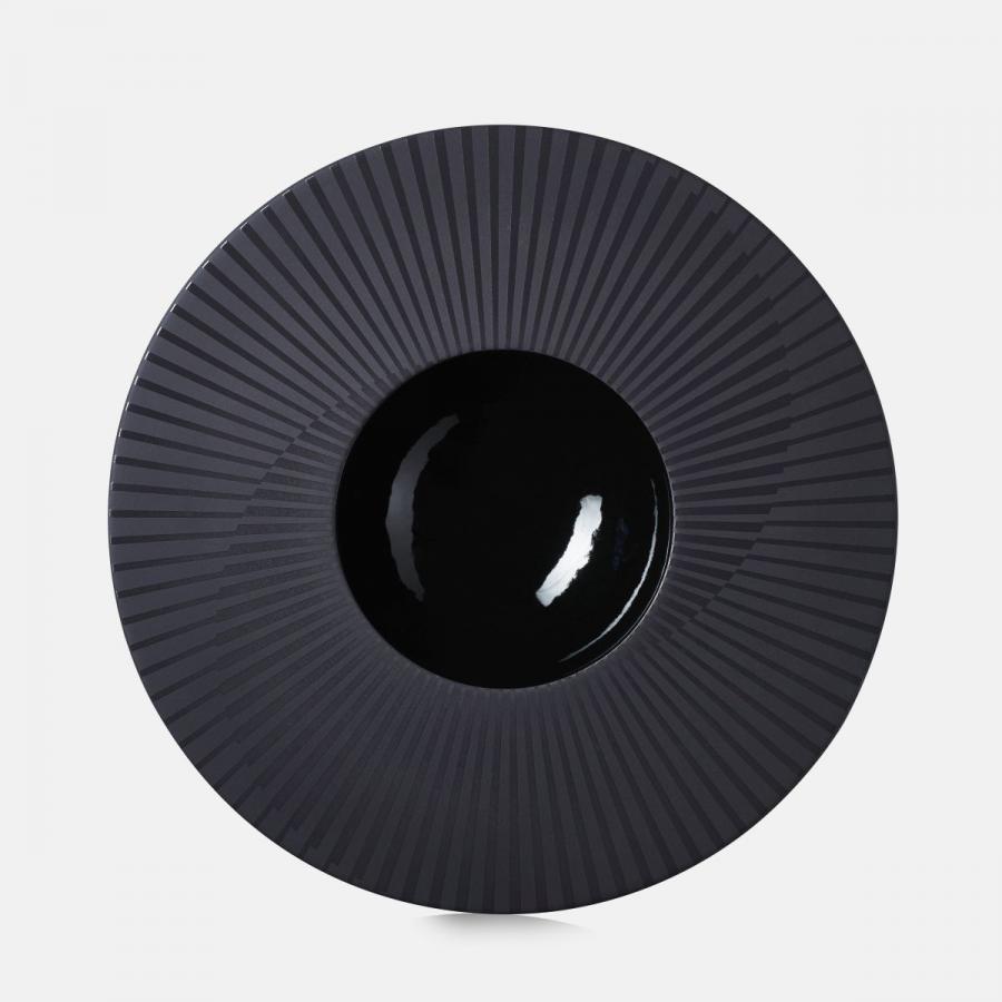 SPHERE KUGEL-TELLER Schwarz Ø 30,5 cm 