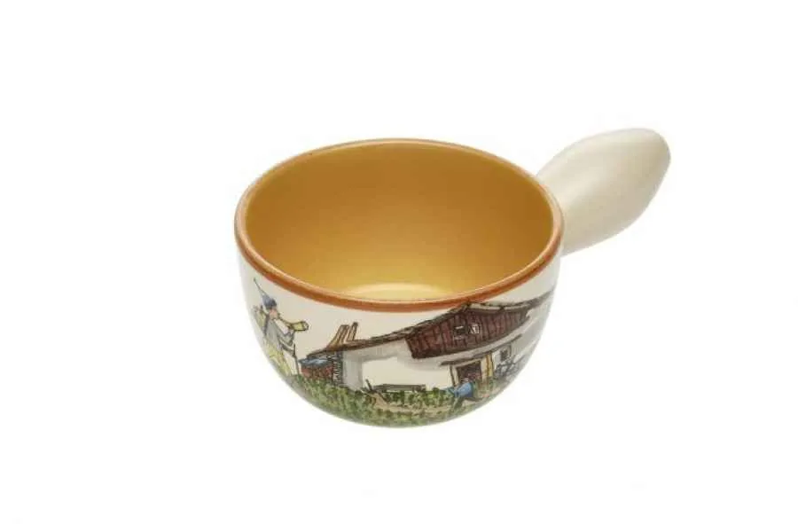 Caquelon/ Fonduetopf Maiensäss ø 20cm Caquelon/ Fonduetopf Maiensäss ø 20cm