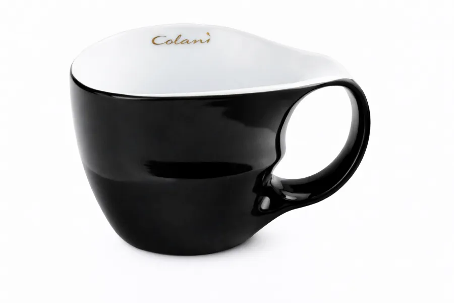 Luigi Colani Porzellan Jumbotasse schwarz