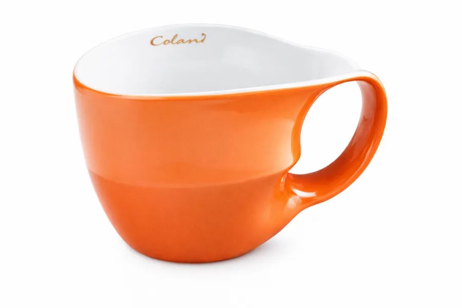 Luigi Colani Porzellan Jumbotasse orange