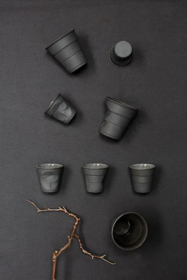 Knickbecher Cappuccino 0,18l wie 100% Recyclay