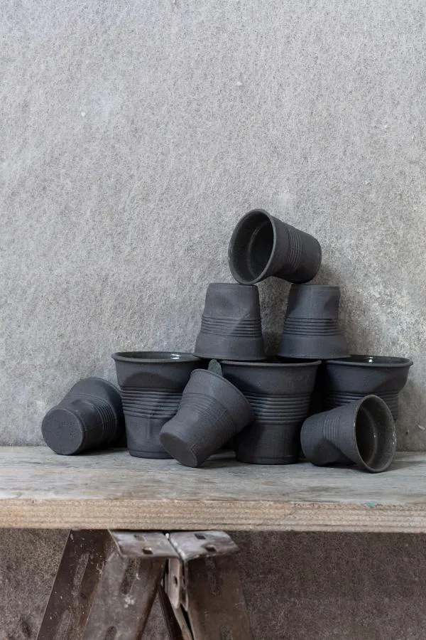 Knickbecher Cappuccino 0,18l wie 100% Recyclay