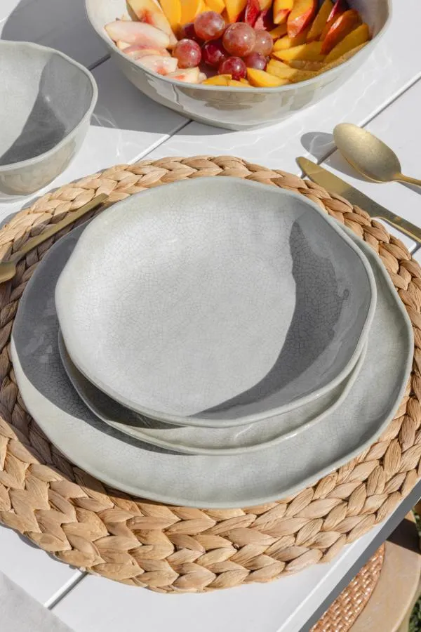 Servierschale oval 33 x 23,5 x 7 cm Atmosfera Taube