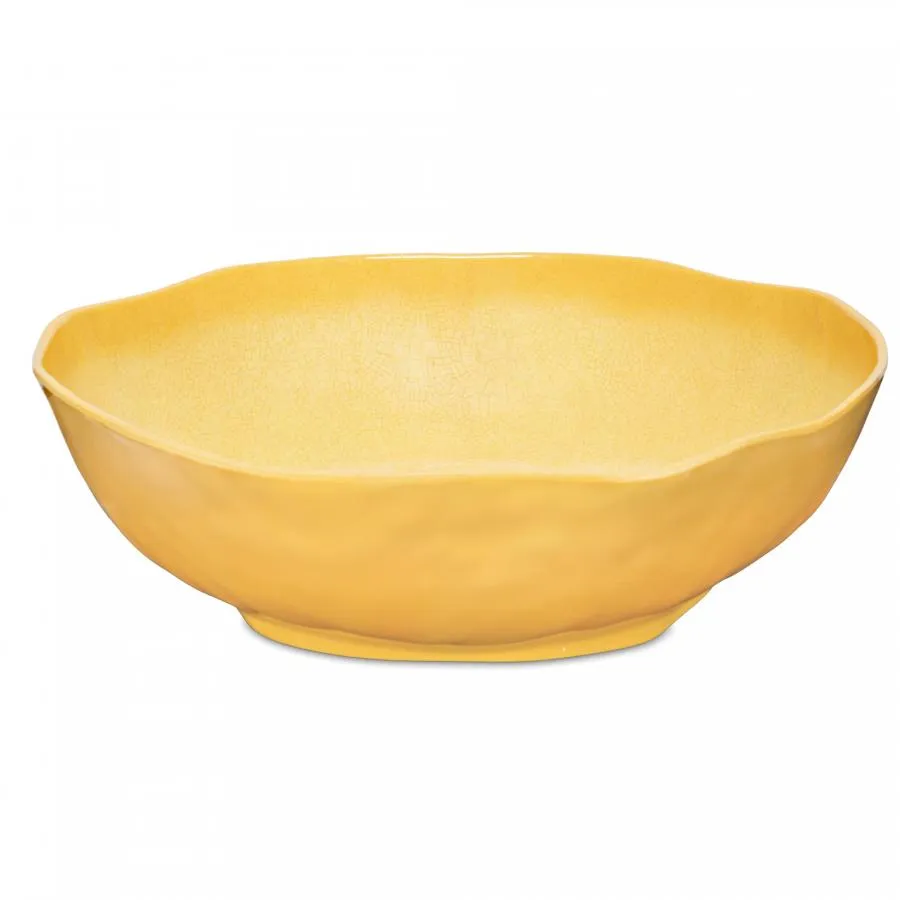 Schüssel / Salatschüssel Ø 36 cm Atmosfera ocker