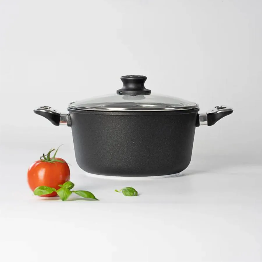 Kochtopf mit Deckel 24 cm BAF GIGANT Newline für alle Herdarten