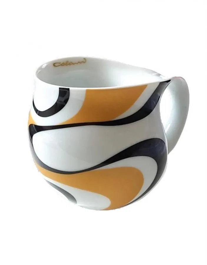 Colani Kaffeebecher wave gold & schwarz Colani Kaffeebecher wave gold & schwarz