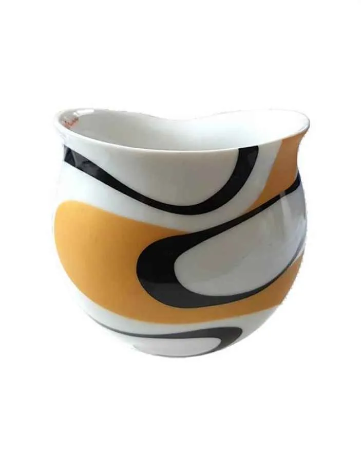Colani Kaffeebecher wave gold & schwarz Colani Kaffeebecher wave gold & schwarz
