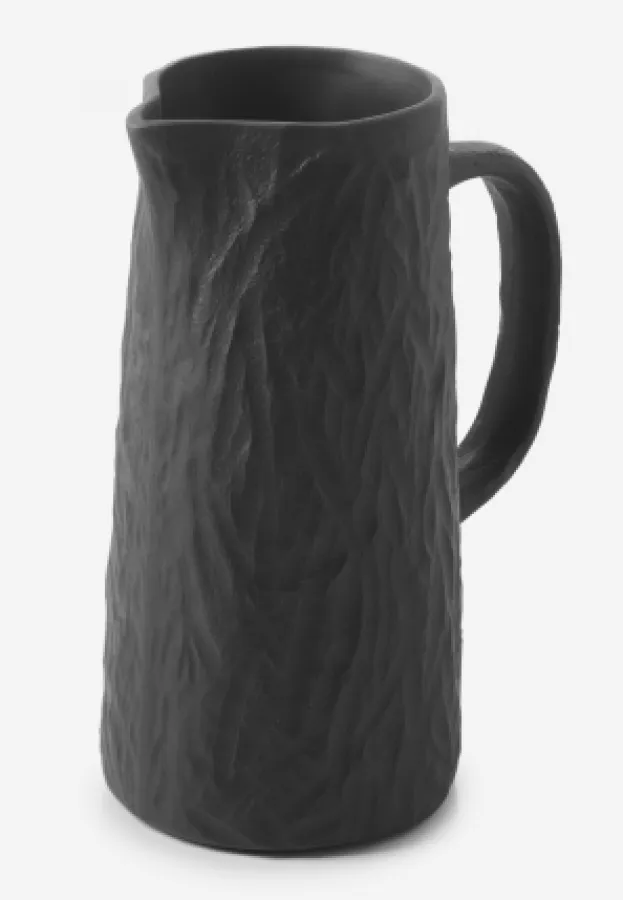 YLI WASSERKRUG/ PITCHER/ VASE 1,2 L Matt schiefer style YLI WASSERKRUG/ PITCHER/ VASE 1,2 L Matt schiefer style