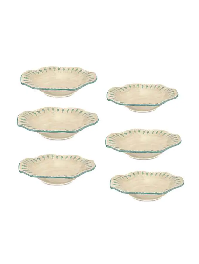 Suppenteller Domitilla Aqua Grün