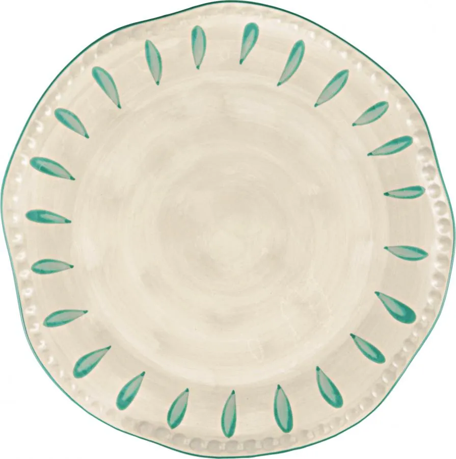 Servierteller Domitilla Aqua Grün