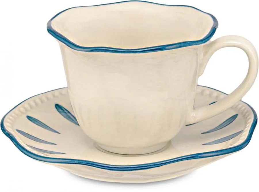 Espressotasse mit Untertasse Domitilla Nachtblau