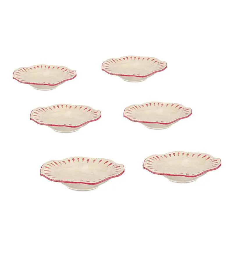 Suppenteller Domitilla Magenta