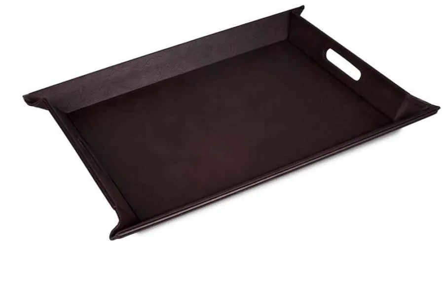 Wendetablett Vintage - braun, real leather Imitat (55 x 41 cm) Wendetablett Vintage - braun, real leather Imitat (55 x 41 cm)