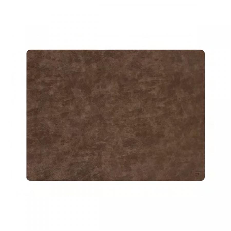 Freeform Fleximats Platzset rechteckig Hellbraun/Dunkelbraun 2er-Set 46 x 33 cm