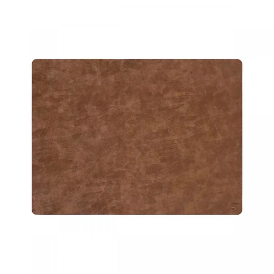 Freeform Fleximats Platzset rechteckig Hellbraun/Dunkelbraun 2er-Set 46 x 33 cm