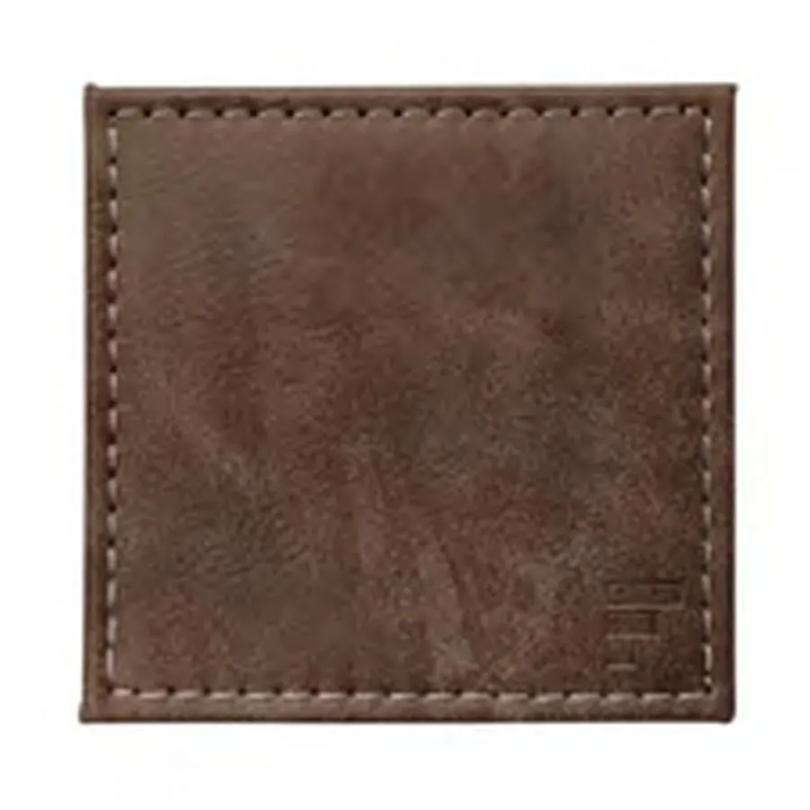 Freeform Untersetzer Hellbraun/Dunkelbraun 4er-Set 10 x 10 cm