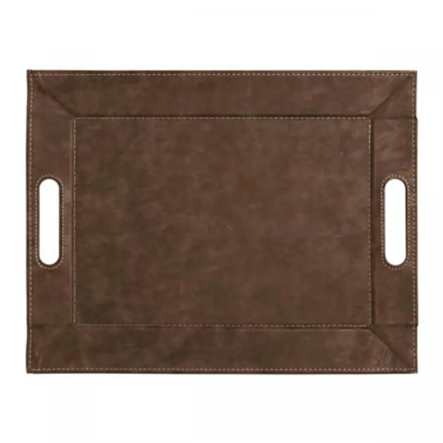Freeform Wendetablett Hellbraun/Dunkelbraun 55 x 41 cm